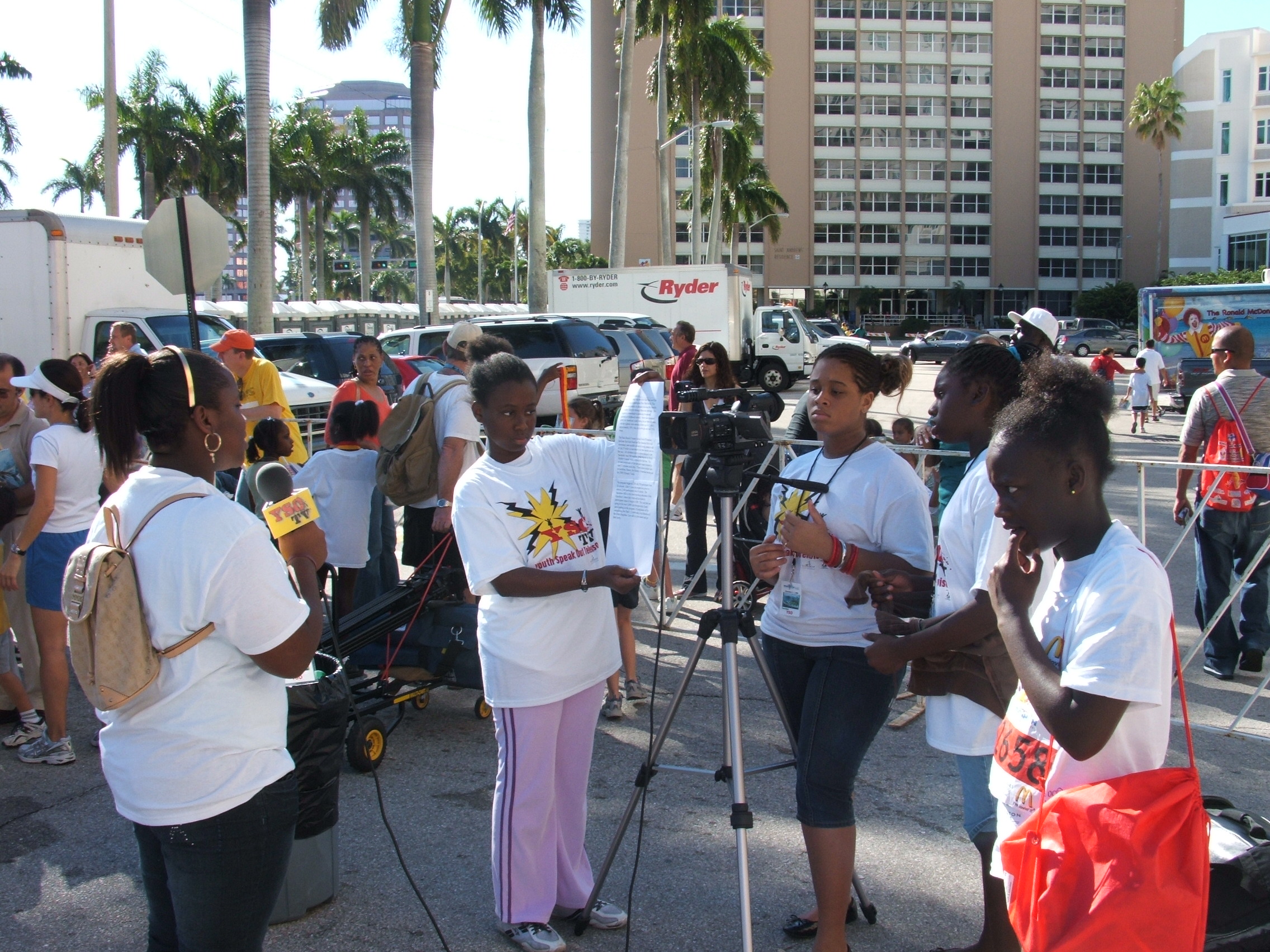 on location filming yso tv wpb fl 