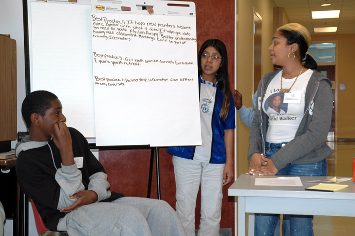 teen study circle session